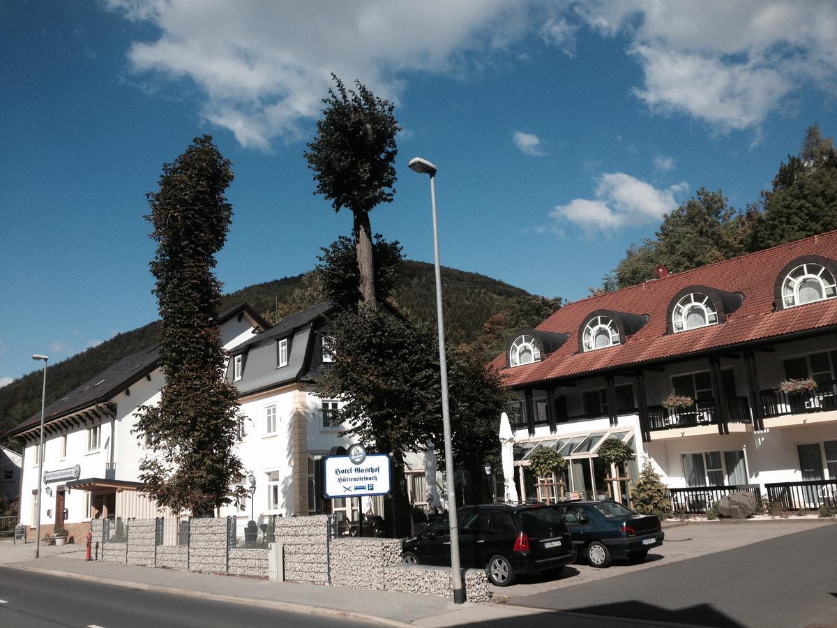 Hotel-Gasthof Hüttensteinach Sonneberg Exterior foto